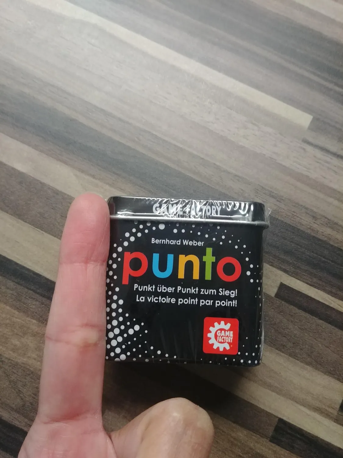 Game Factory Punto Kartenspiel in Metalldose ab 7 Jahren