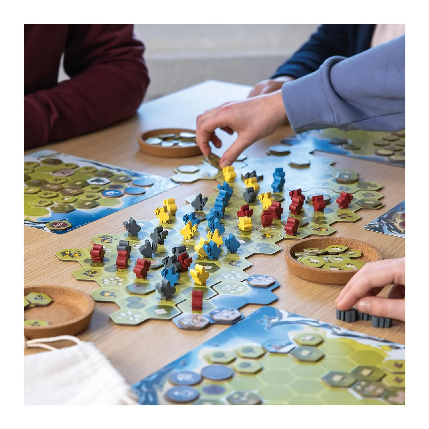 Game Factory Neuland 646080 Familienspiel Strategie Wikinger