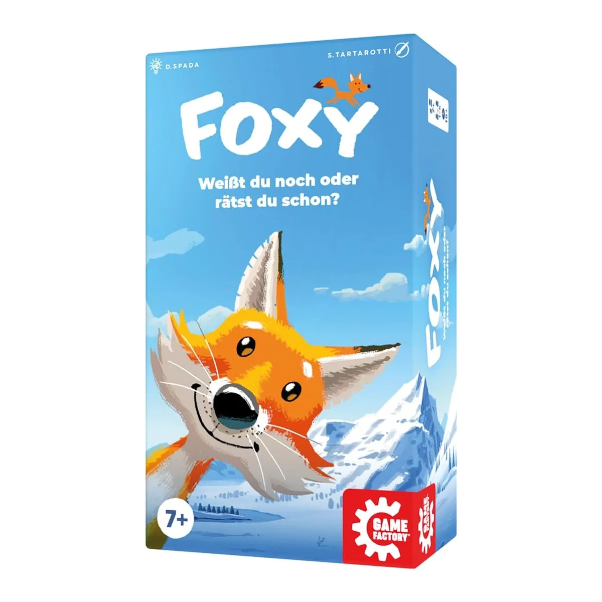 Game Factory Foxy Merkspiel Fluffy Animals abwischbar