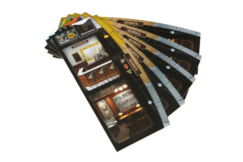 Paverson Games Distilled Cocktails Erweiterung Big-Box Spirituosen