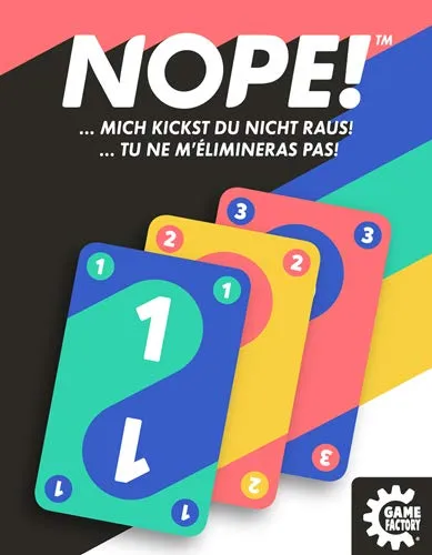 Game Factory Nope! Kartenspiel Retro-Edition