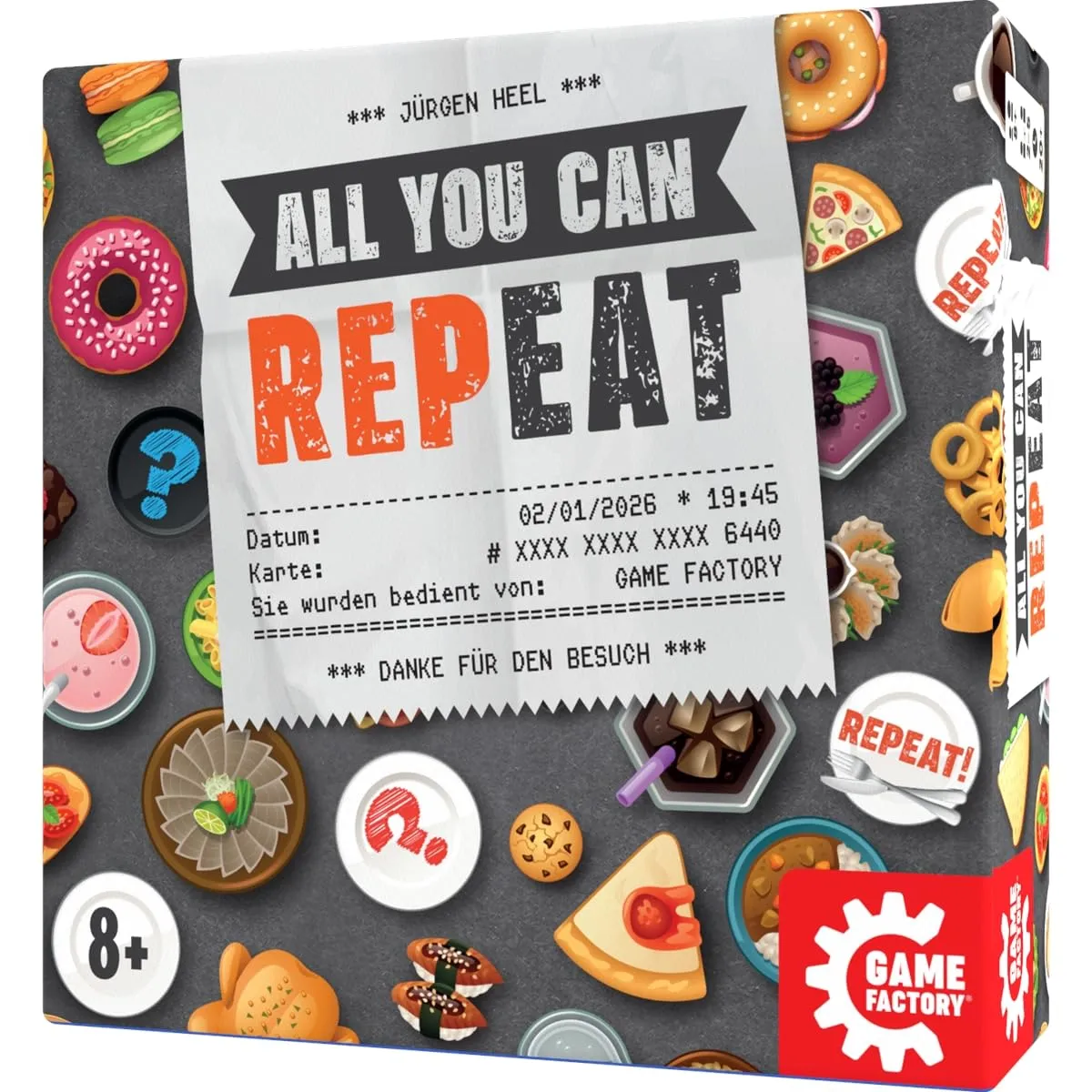 Game Factory All You Can Repeat 646032 Kartenspiel Gedächtnis