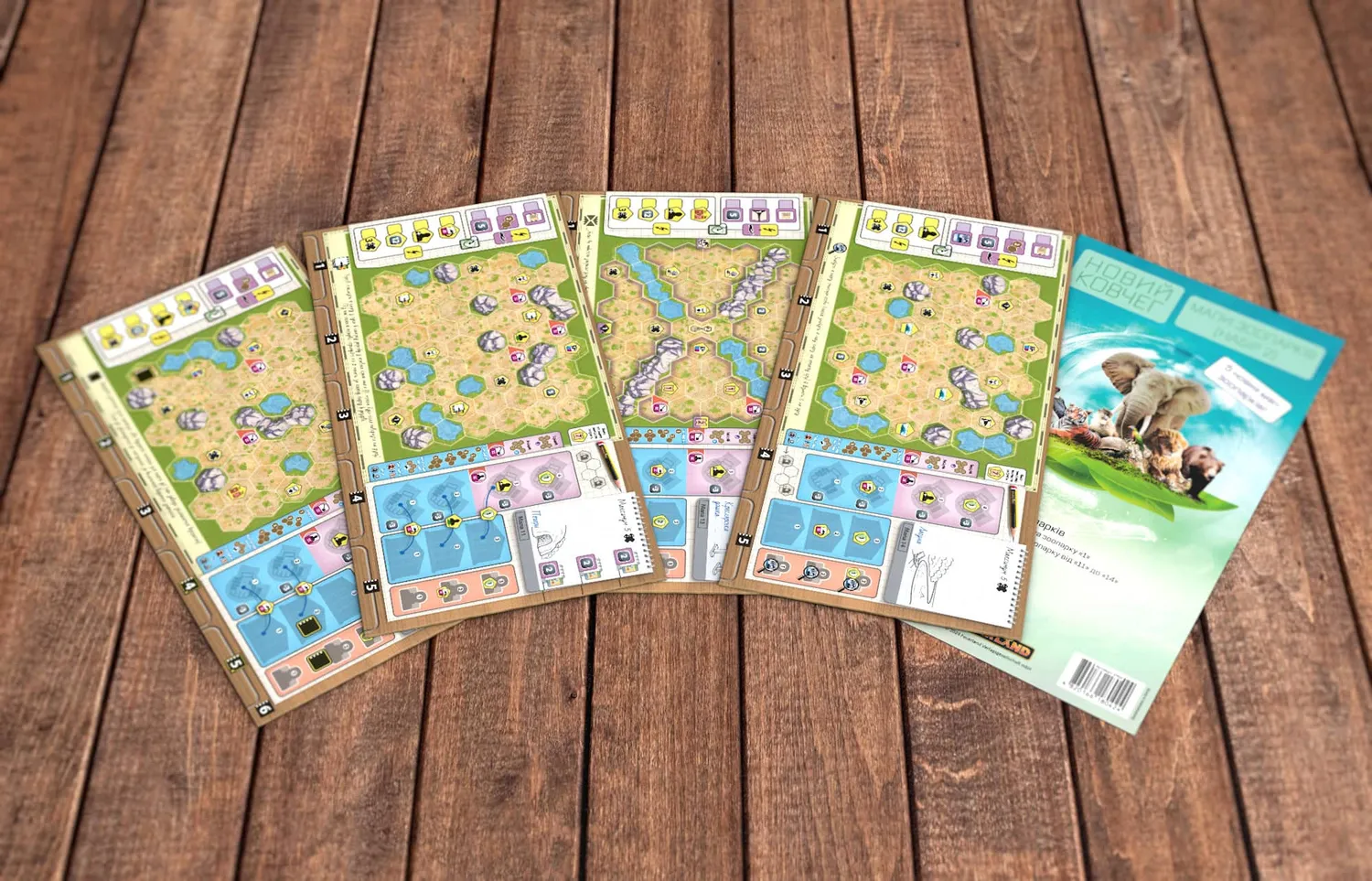 IGames Ark Nova Zoo Map Pack 2 Erweiterung