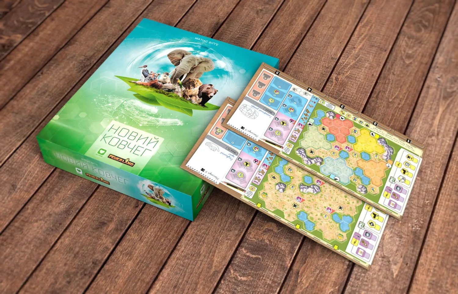 IGames Ark Nova Brettspiel ukrainische Ausgabe Zoo