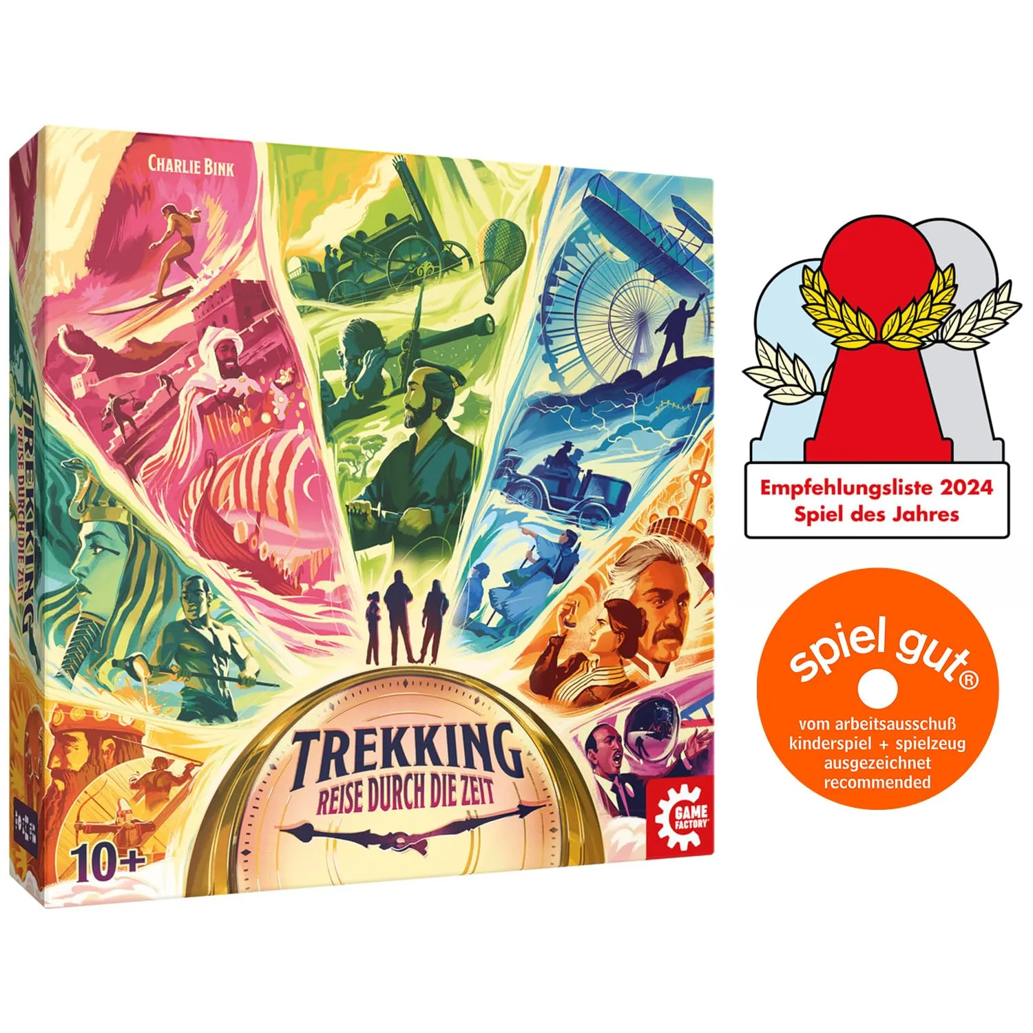 Game Factory Trekking Reise durch die Zeit Gesellschaftsspiel