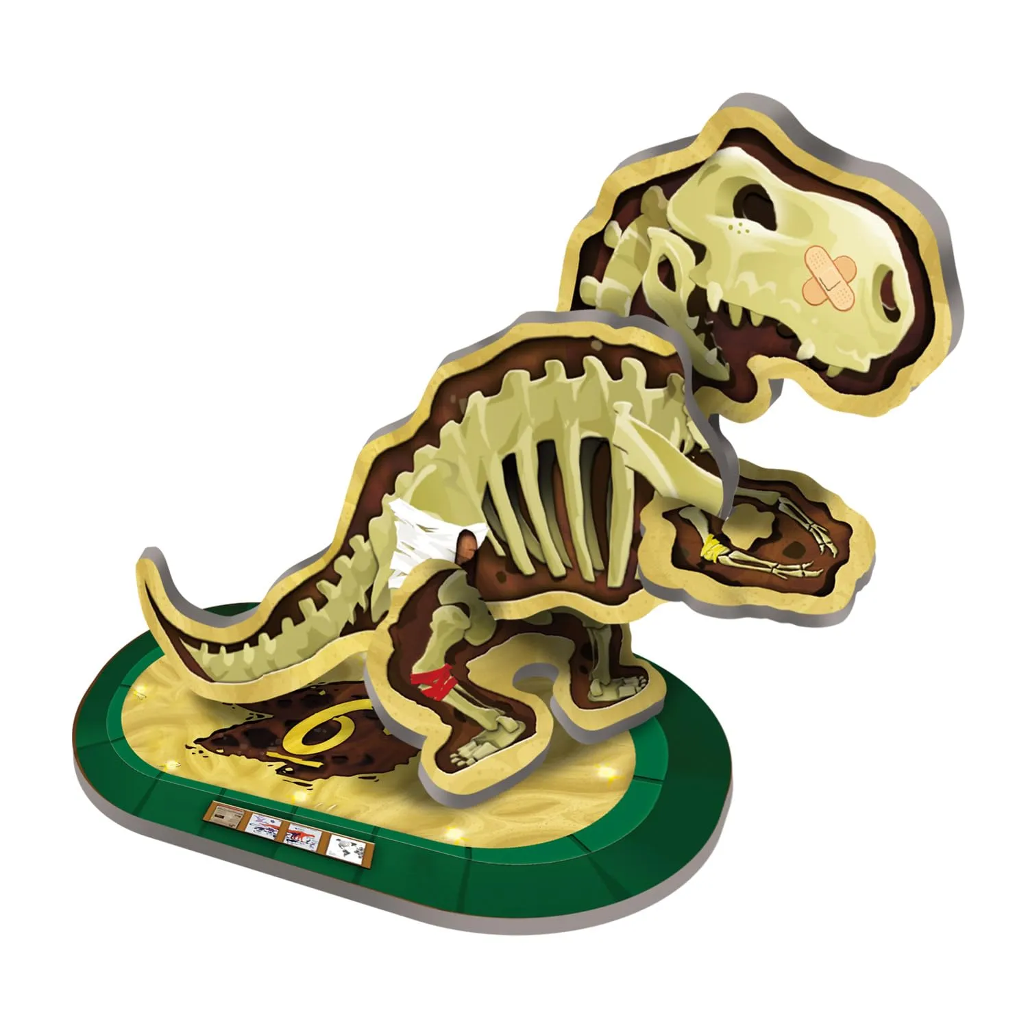 Game Factory Mixosaurus Geschicklichkeitsspiel 2-4 Spieler Dino