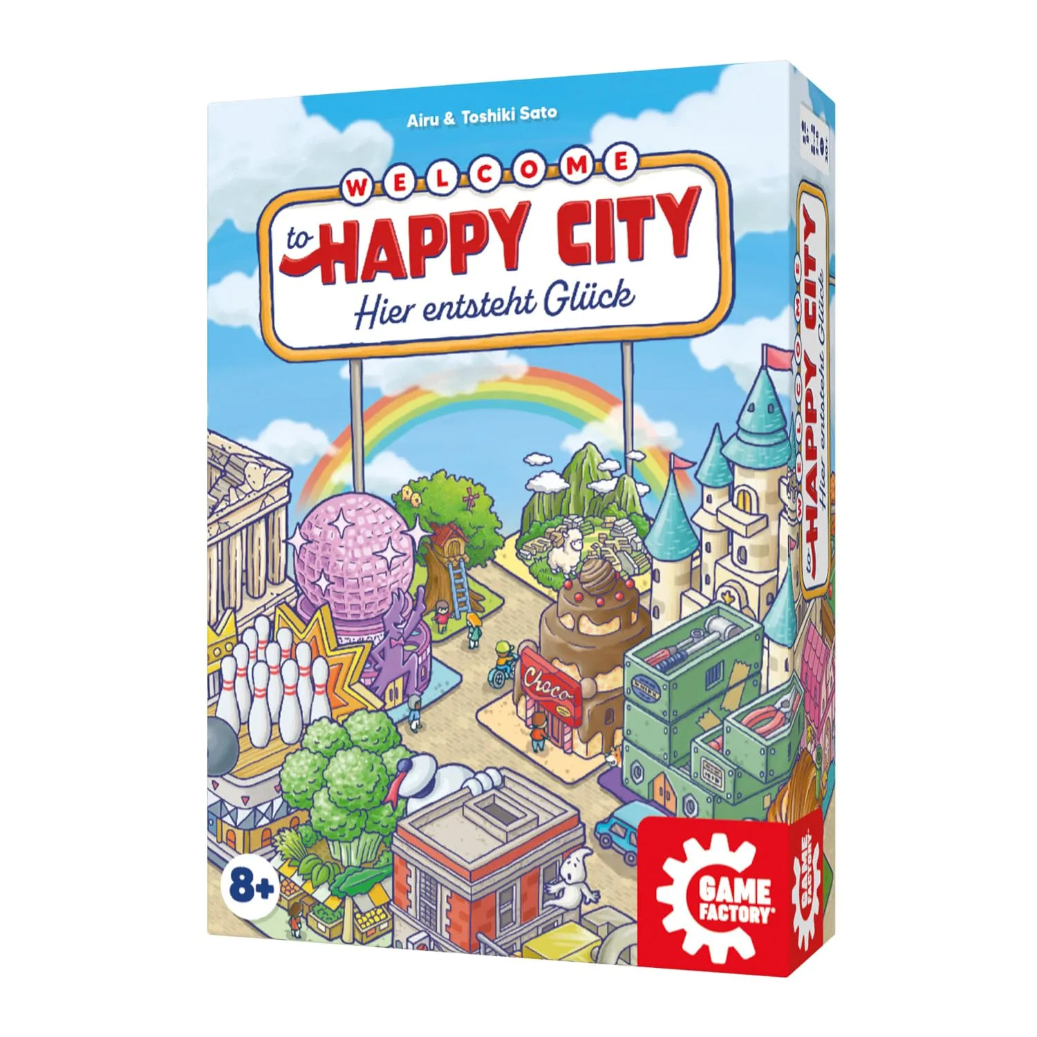 Game Factory Happy City Legespiel 2-5 Spieler
