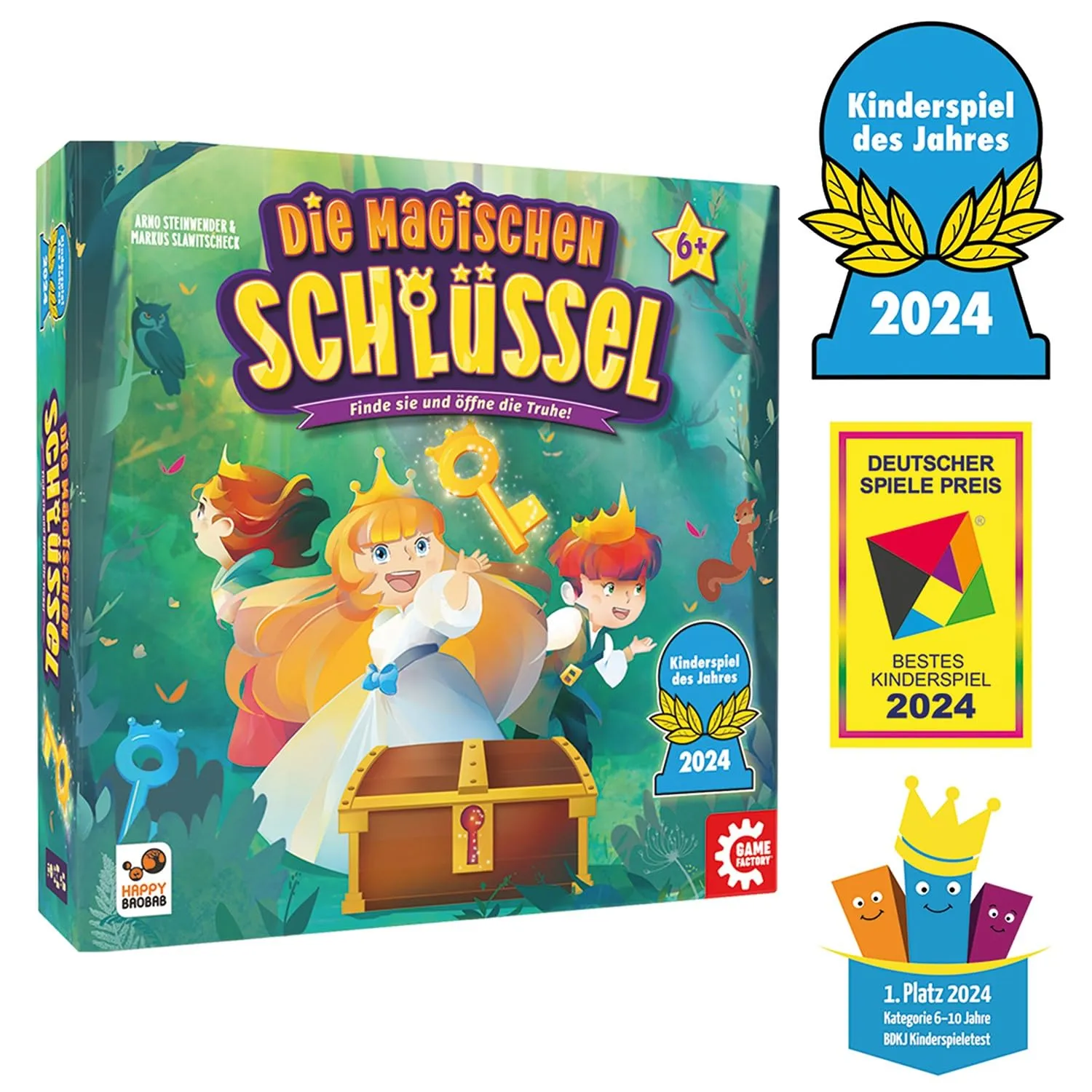Game Factory Die Magischen Schlüssel Würfelspiel ab 6 Jahren
