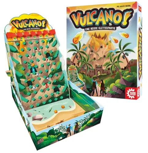 Game Factory Vulcano 646065 Familienspiel 3D-Vulkan