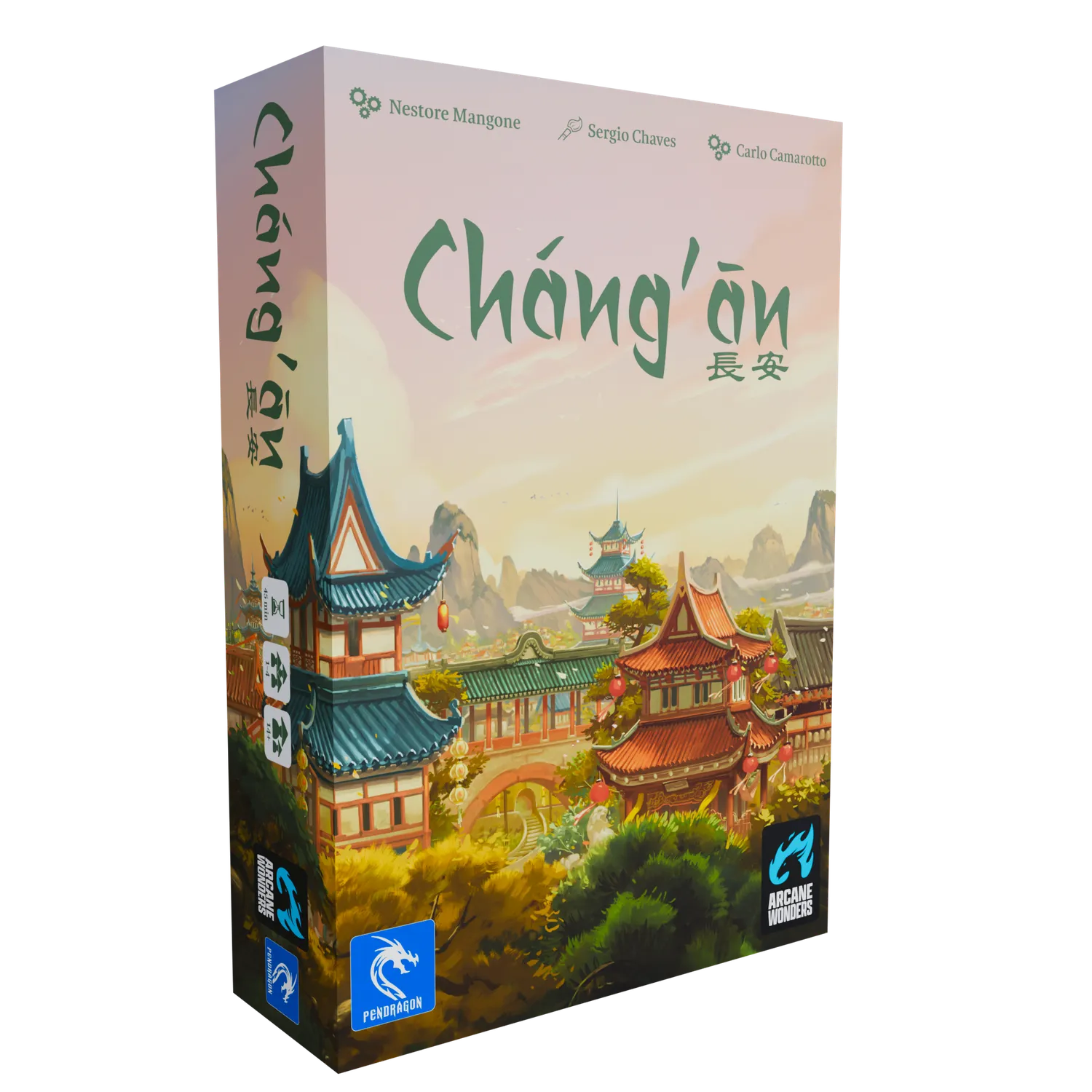Pendragon Game Studio Chang'an Kartenspiel Engine-Building