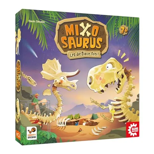 Game Factory Mixosaurus Geschicklichkeitsspiel 2-4 Spieler Dino
