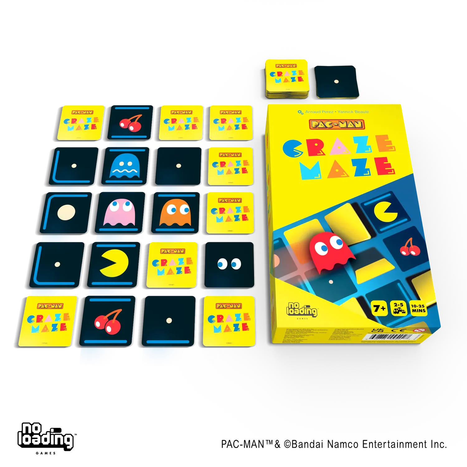 Koalla Spiele PAC-MAN Craze Maze Kartenspiel 2-5 Spieler