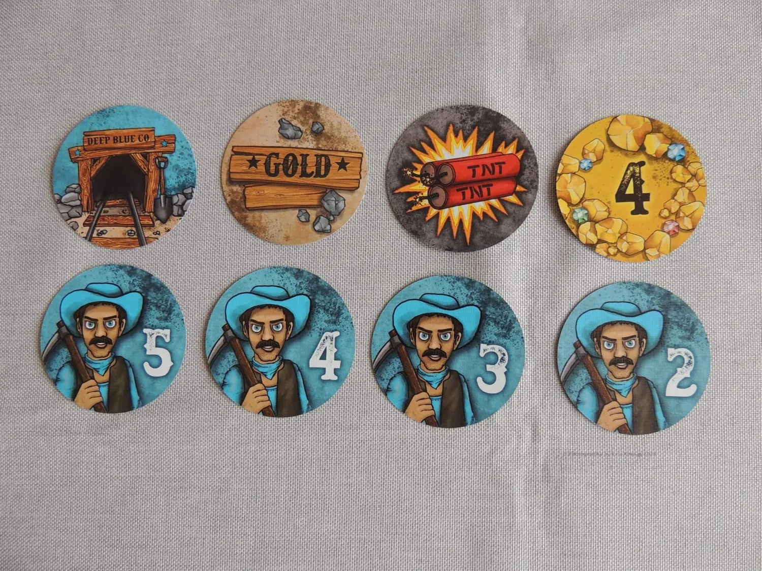 Game Factory Gold Kartenspiel runde Karten ab 6 Jahren