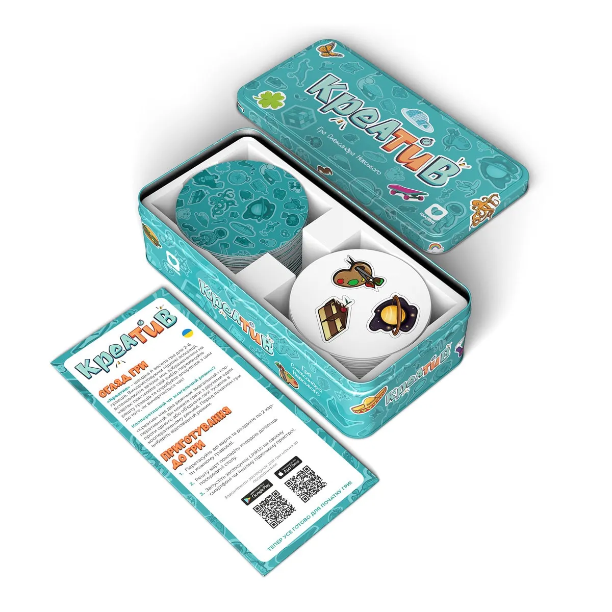 IGames Kreativ Kartenspiel Assoziationsspiel 2-6