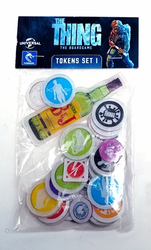 Pendragon Game Studio The Thing Token-Set 1 Plexiglas 36 Teile