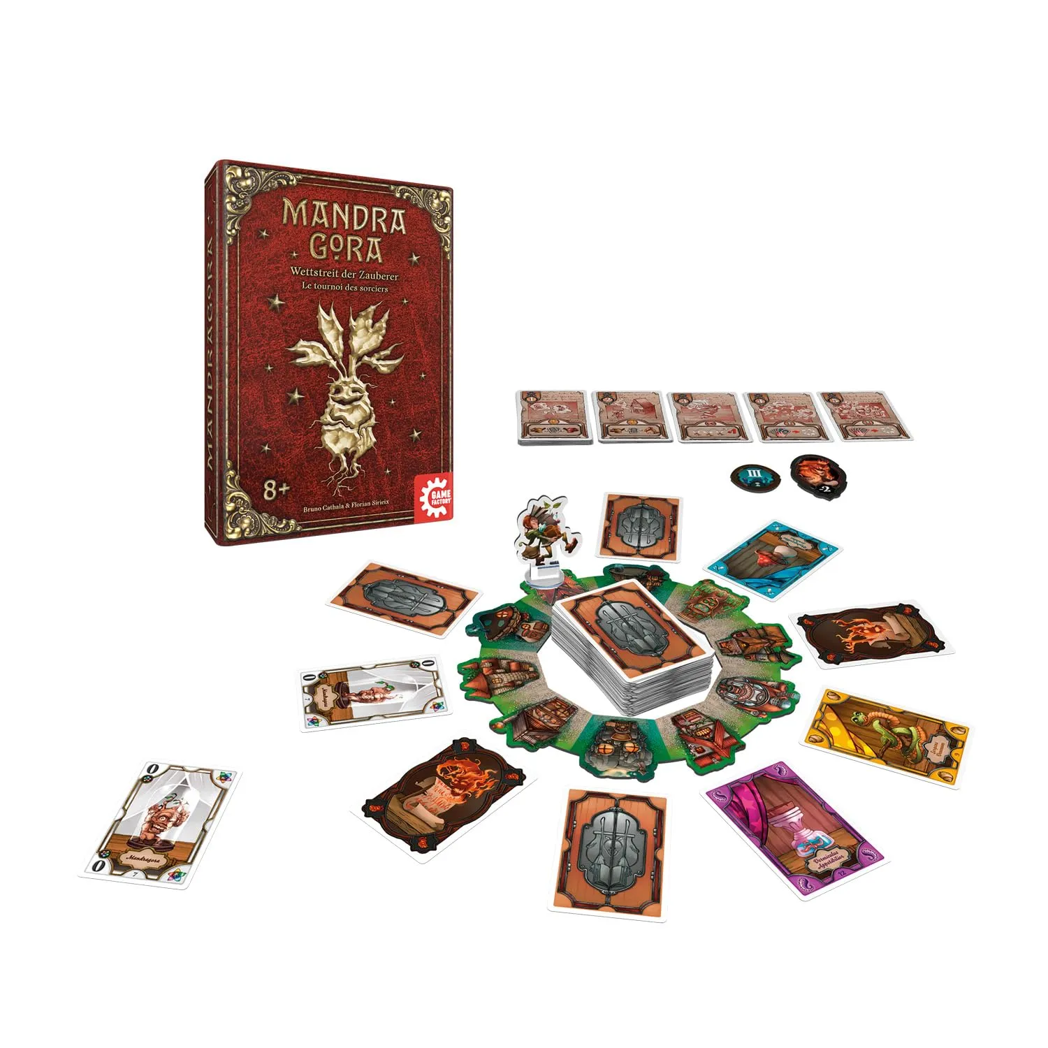 Game Factory Mandragora Familienspiel Wettstreit der Zauberer